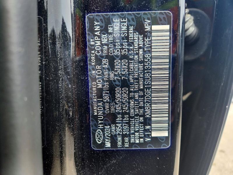 Продаж на аукціоні авто 2025 Hyundai Palisade, vin: KM8R7DGE1SU813558, номер лоту: 50395166