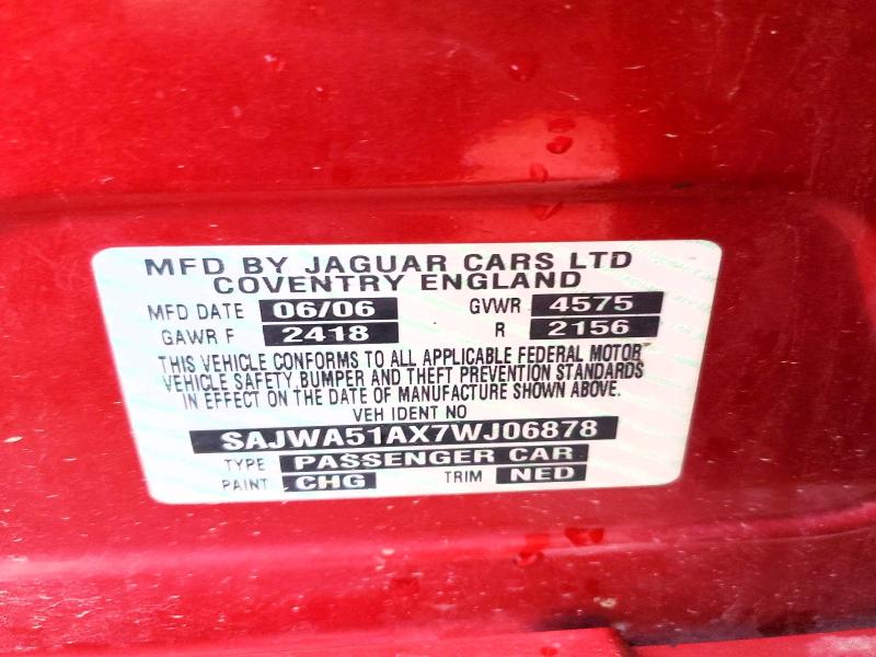 Продажа на аукционе авто 2007 Jaguar X-type, vin: SAJWA51AX7WJ06878, номер лота: 51986276