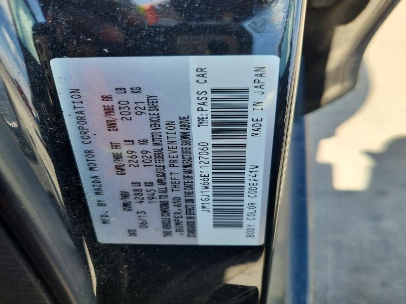 Продаж на аукціоні авто 2014 Mazda 6, vin: JM1GJ1W66E1127060, номер лоту: 48457986