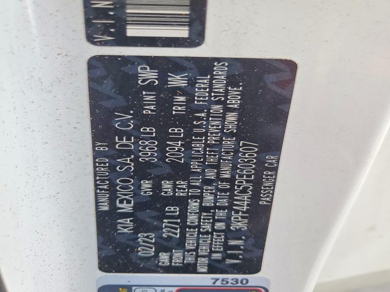 Aukcja sprzedaży 2023 Kia Forte, vin: 3KPF44AC5PE603607, numer aukcji: 51652786
