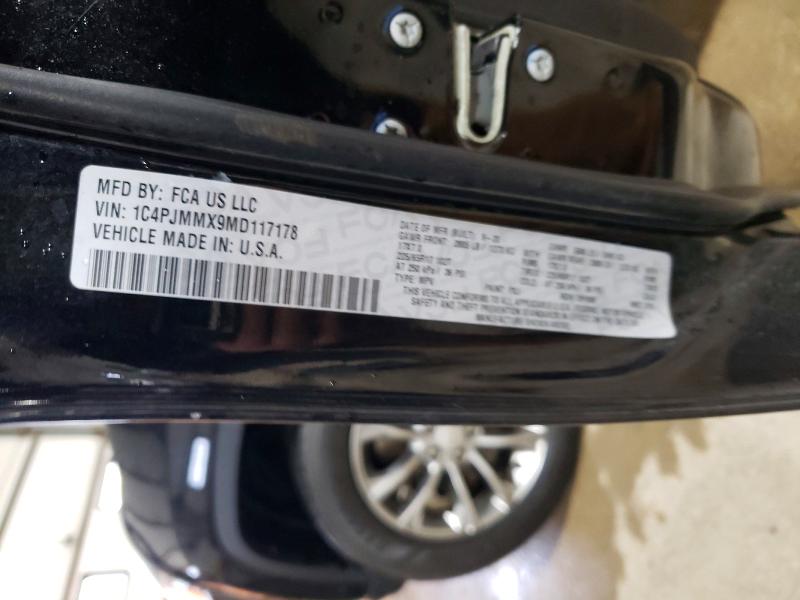 2021 Jeep Cherokee მანქანა იყიდება აუქციონზე, vin: 1C4PJMMX9MD117178, აუქციონის ნომერი: 48308546