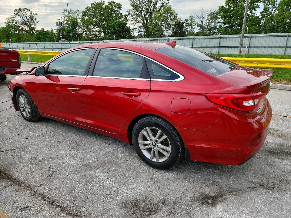 51656566 :رقم المزاد ، 5NPE24AF9HH504393 vin ، 2017 Hyundai Sonata مزاد بيع