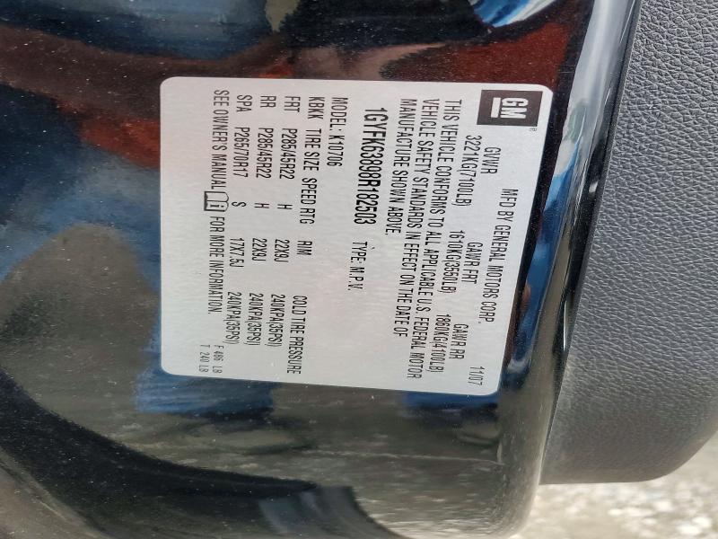 49005006 :رقم المزاد ، 1GYFK63898R182503 vin ، 2008 Cadillac Escalade مزاد بيع