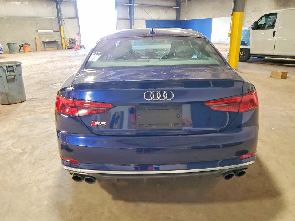 49173356 :رقم المزاد ، WAUP4AF51JA006345 vin ، 2018 Audi S5 مزاد بيع