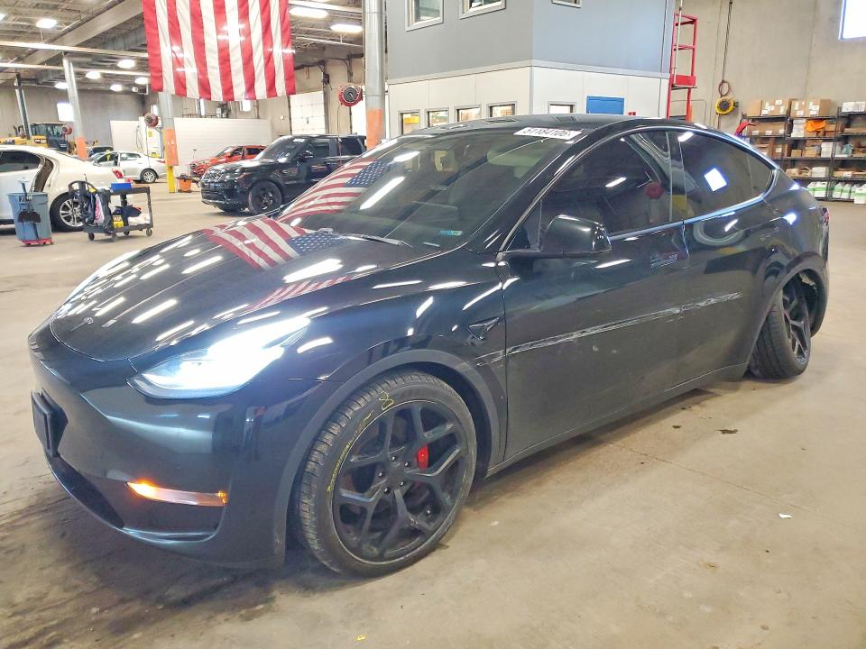 2020 Tesla Model Y მანქანა იყიდება აუქციონზე, vin: 5YJYGDEF1LF012294, აუქციონის ნომერი: 51184106