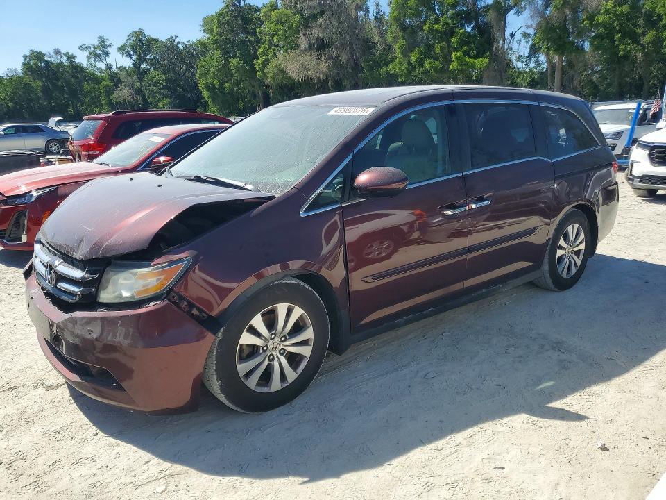 Aukcja sprzedaży 2015 Honda Odyssey, vin: 5FNRL5H61FB110747, numer aukcji: 49902676