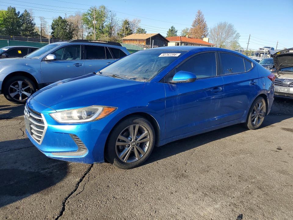 2018 Hyundai Elantra მანქანა იყიდება აუქციონზე, vin: 5NPD84LF8JH281955, აუქციონის ნომერი: 50762396