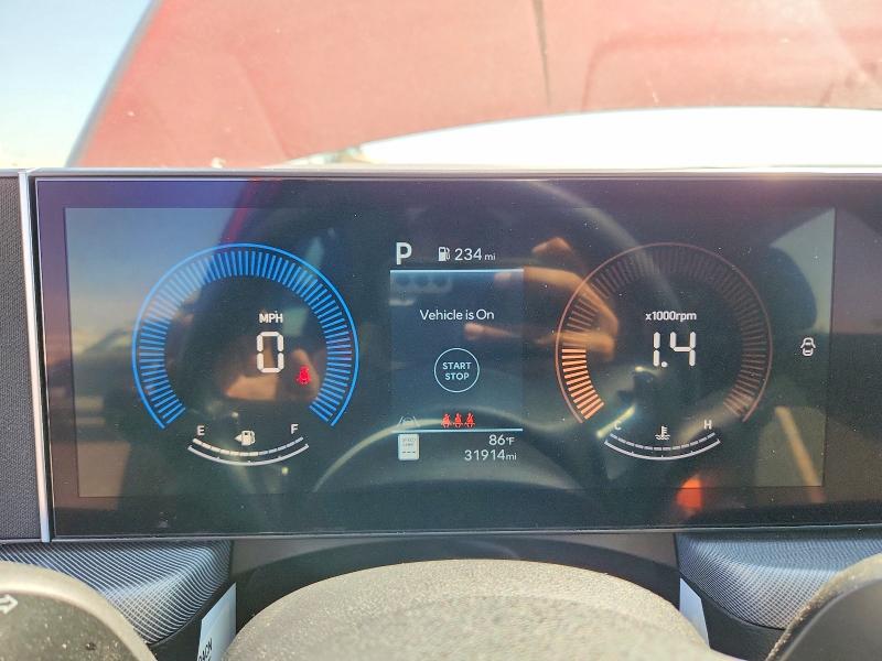 50672976 :رقم المزاد ، KMHL64JA2SA483834 vin ، 2025 Hyundai Sonata مزاد بيع