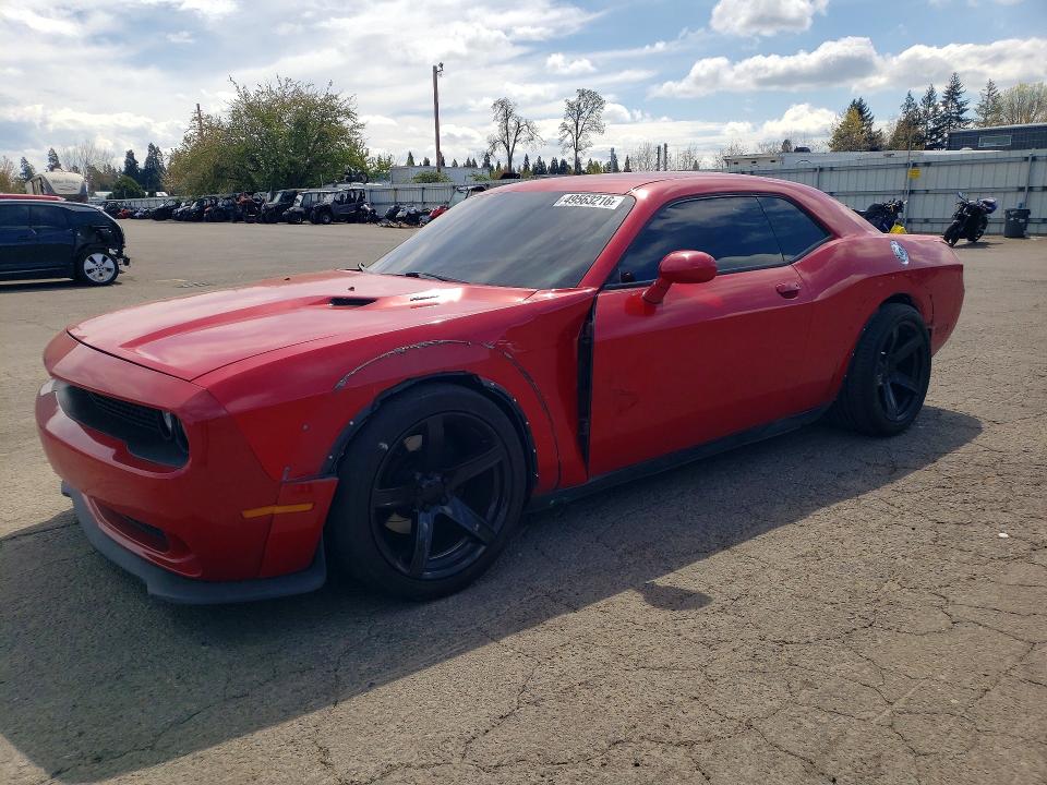 2012 Dodge Challenger მანქანა იყიდება აუქციონზე, vin: 2C3CDYBT0CH204258, აუქციონის ნომერი: 49563216