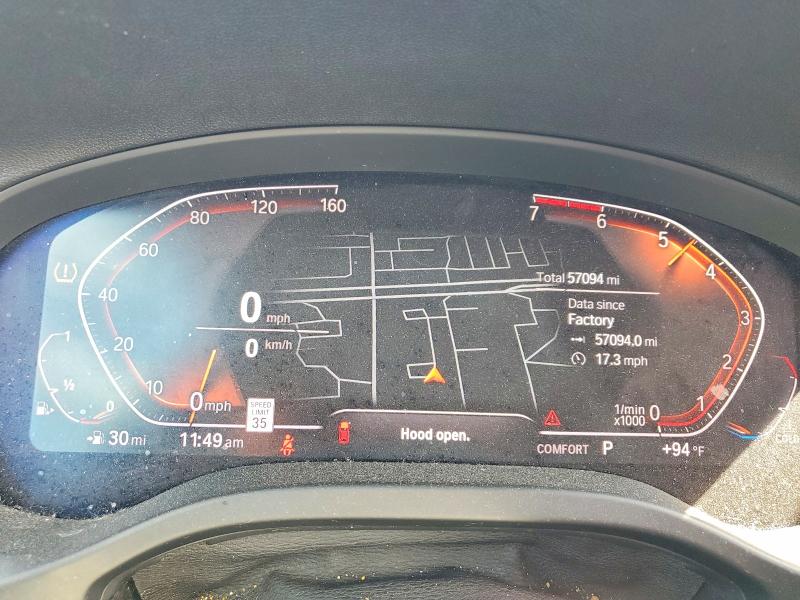 50993156 :رقم المزاد ، 5UX2V1C07L9B75956 vin ، 2020 Bmw X4 مزاد بيع