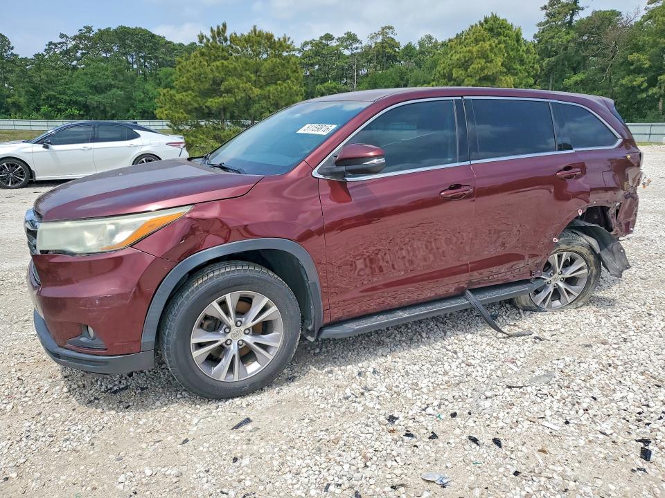 Aukcja sprzedaży 2015 Toyota Highlander, vin: 5TDZKRFH9FS054776, numer aukcji: 51159816