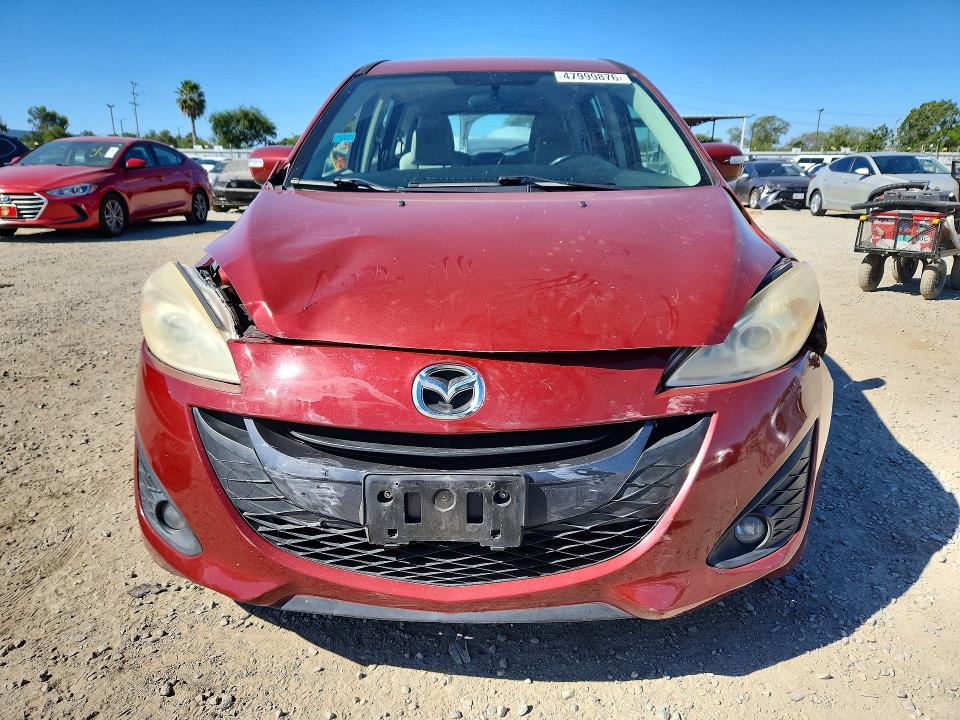2013 Mazda 5 მანქანა იყიდება აუქციონზე, vin: JM1CW2CL6D0149838, აუქციონის ნომერი: 47999876