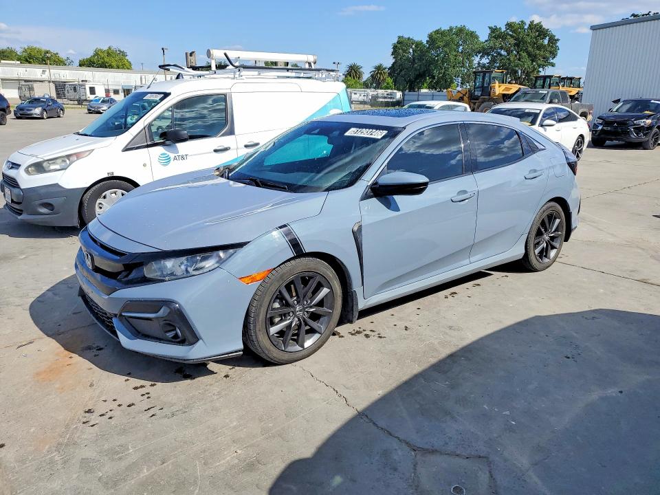 2021 Honda Civic მანქანა იყიდება აუქციონზე, vin: SHHFK7H64MU406472, აუქციონის ნომერი: 51293746