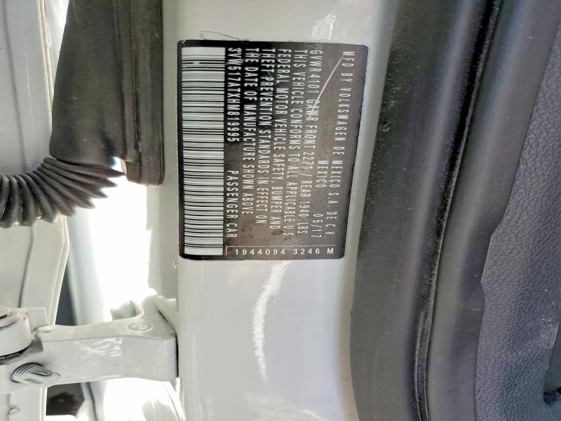 Продаж на аукціоні авто 2017 Volkswagen Beetle, vin: 3VW517ATXHM819995, номер лоту: 49214376