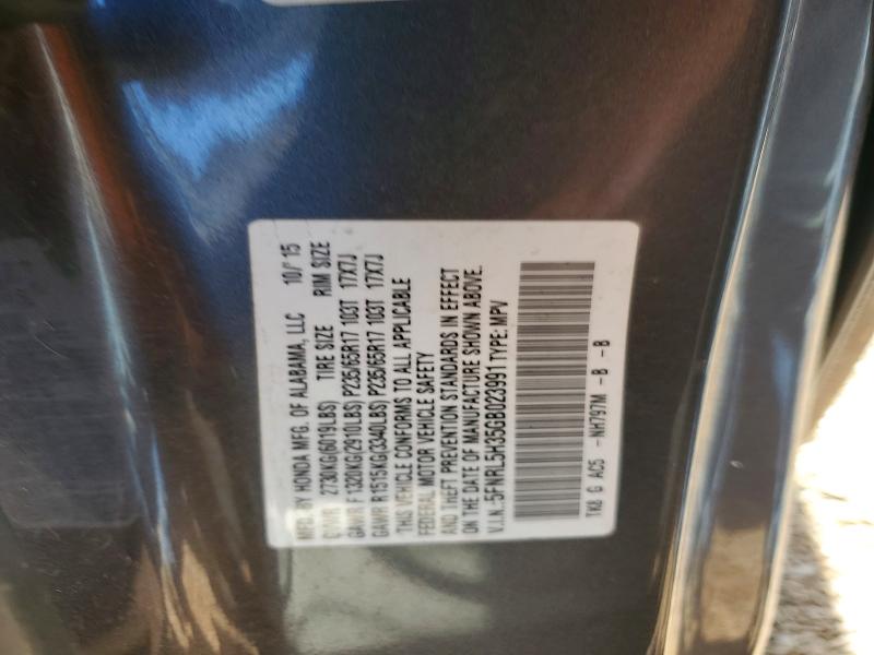 Aukcja sprzedaży 2016 Honda Odyssey, vin: 5FNRL5H35GB023991, numer aukcji: 47318596