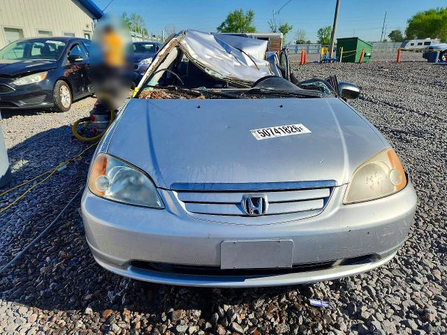50741826 :رقم المزاد ، 1HGES16281L025552 vin ، 2001 Honda Civic مزاد بيع
