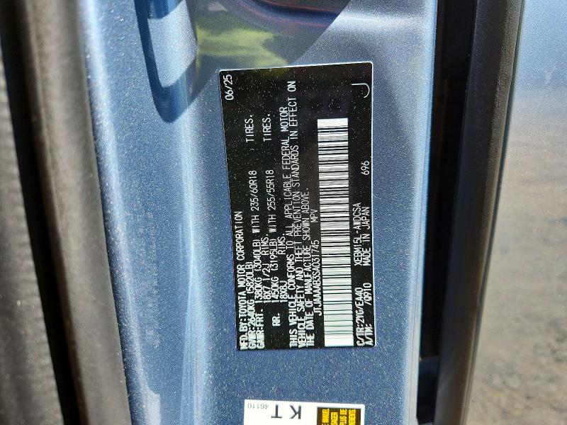 48818826 :رقم المزاد ، JTJAAAAB3SA031745 vin ، 2025 Lexus Rz 450e مزاد بيع