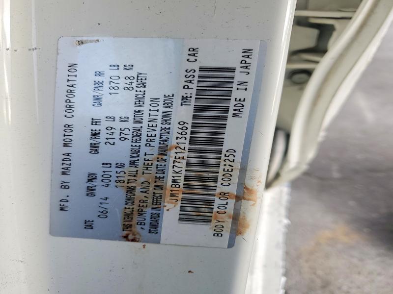 48476756 :رقم المزاد ، JM1BM1K77E1213669 vin ، 2014 Mazda 3 مزاد بيع
