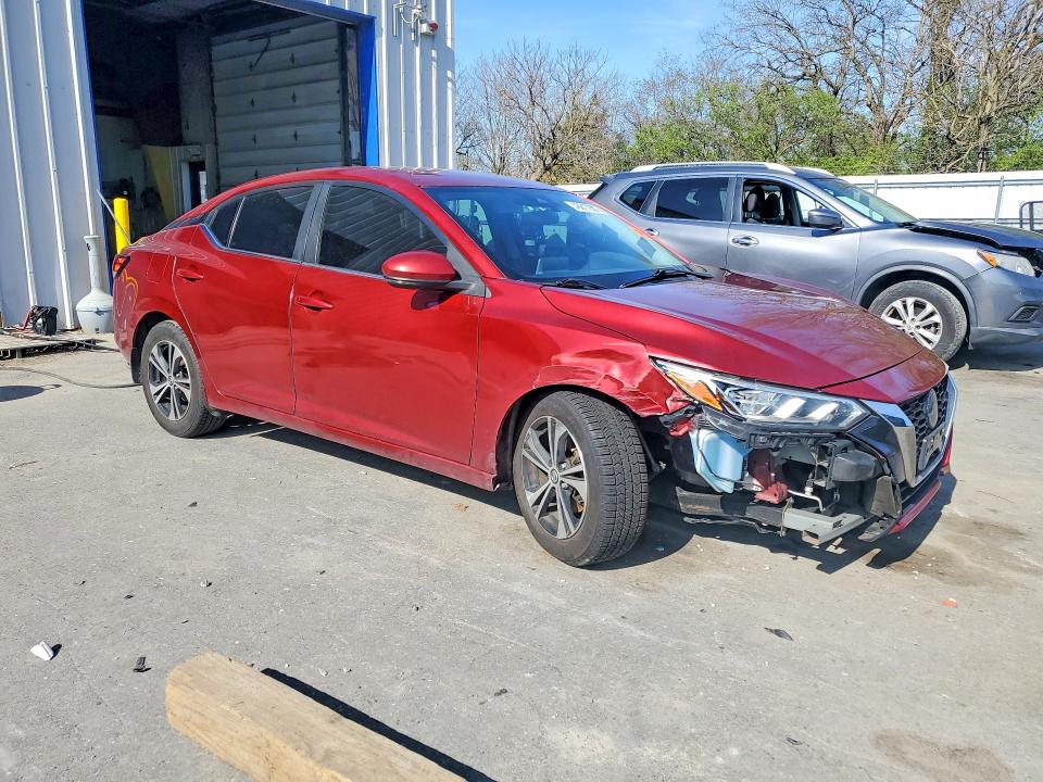 2020 Nissan Sentra მანქანა იყიდება აუქციონზე, vin: 3N1AB8CV2LY220581, აუქციონის ნომერი: 48817806
