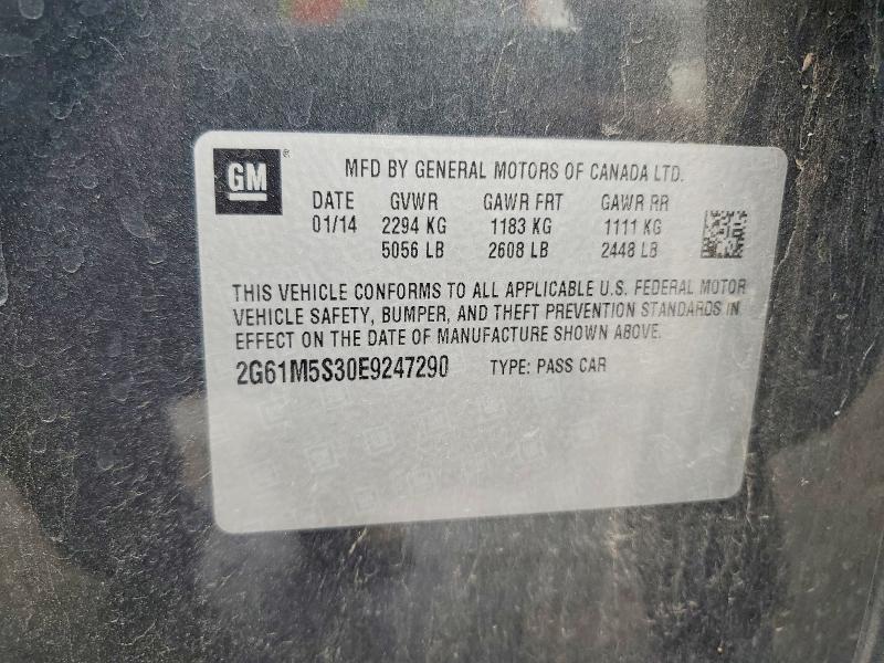 Aukcja sprzedaży 2014 Cadillac Xts, vin: 2G61M5S30E9247290, numer aukcji: 52086206