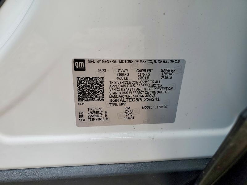 Продажа на аукционе авто 2023 Gmc Terrain, vin: 3GKALTEG8PL226341, номер лота: 50527616