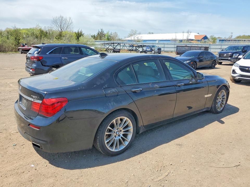 2014 Bmw 750 მანქანა იყიდება აუქციონზე, vin: WBAYB6C55ED224398, აუქციონის ნომერი: 50743816