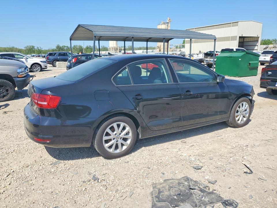 48344126 :رقم المزاد ، 3VWD17AJXFM407017 vin ، 2015 Volkswagen Jetta مزاد بيع