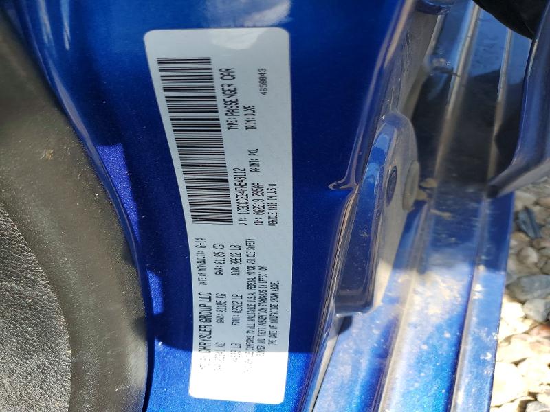 Aukcja sprzedaży 2015 Chrysler 200, vin: 1C3CCCEG4FN548112, numer aukcji: 50262546