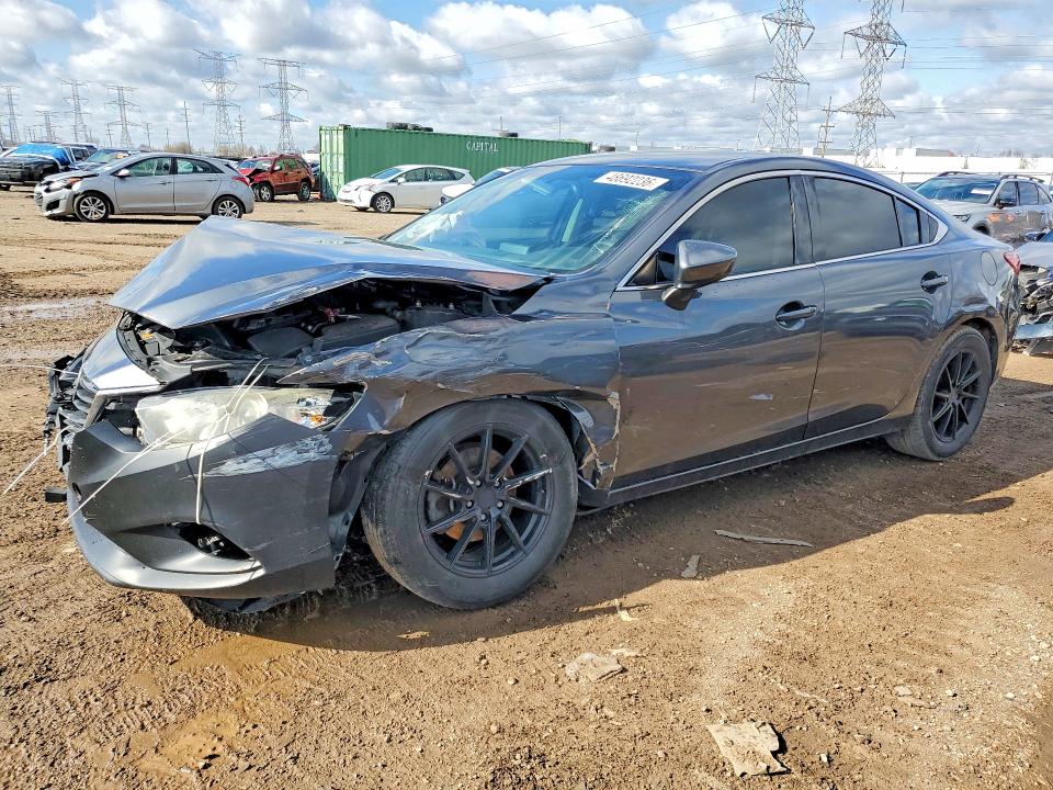 2016 Mazda 6 მანქანა იყიდება აუქციონზე, vin: JM1GJ1U58G1408368, აუქციონის ნომერი: 48692236