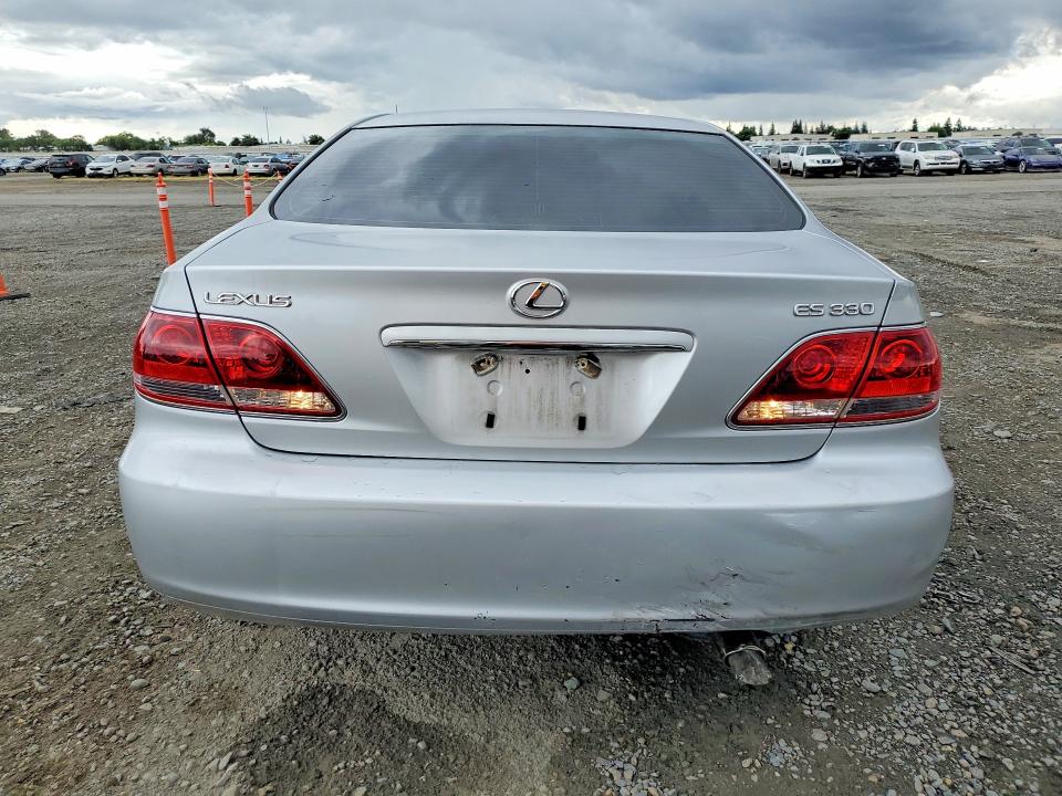 2006 Lexus Es 330 მანქანა იყიდება აუქციონზე, vin: JTHBA30G265166793, აუქციონის ნომერი: 49007776