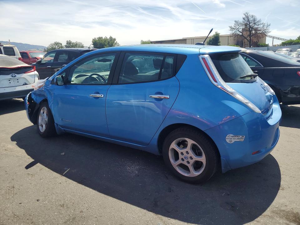 49943126 :رقم المزاد ، 1N4AZ0CP4EC334305 vin ، 2014 Nissan Leaf مزاد بيع