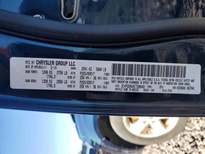 Продаж на аукціоні авто 2014 Dodge Journey, vin: 3C4PDDAG4ET208401, номер лоту: 50889686