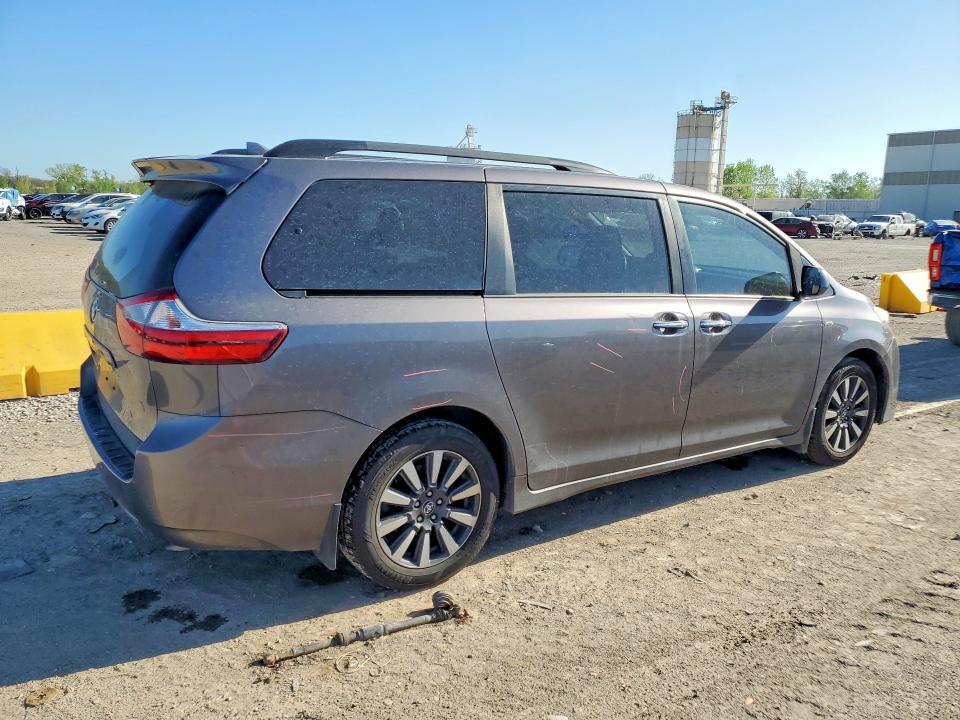 2019 Toyota Sienna მანქანა იყიდება აუქციონზე, vin: 5TDDZ3DC1KS224245, აუქციონის ნომერი: 49943406