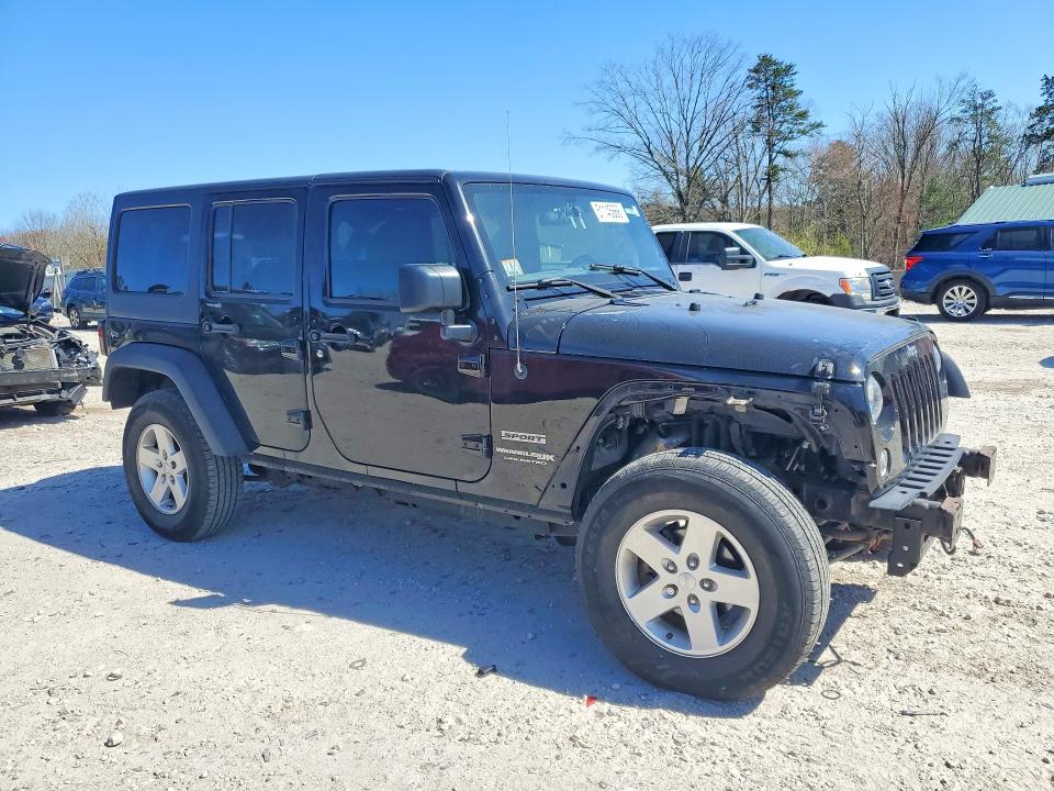 Продажа на аукционе авто 2018 Jeep Wrangler Unlimited, vin: 1C4BJWDG0JL883629, номер лота: 51145666