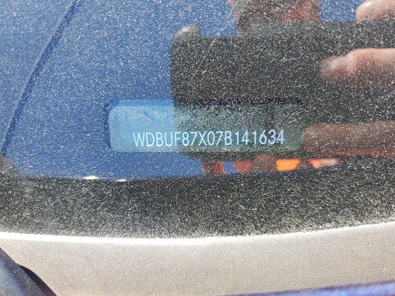 2007 Mercedes Benz E-class E350 4matic მანქანა იყიდება აუქციონზე, vin: WDBUF87X07B141634, აუქციონის ნომერი: 49461696