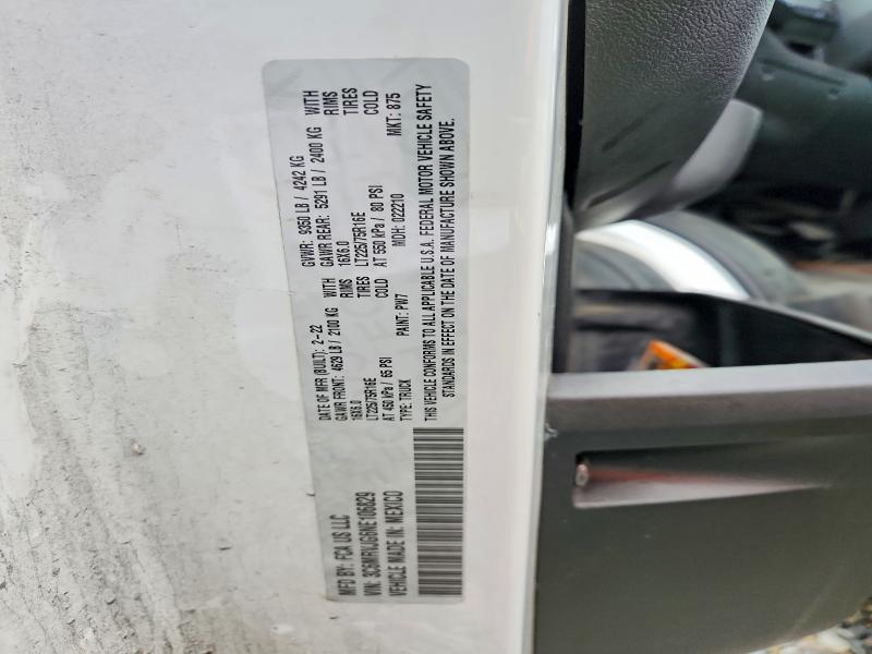 Продажа на аукционе авто 2022 Ram Promaster 3500, vin: 3C6MRVJG6NE106829, номер лота: 47907566
