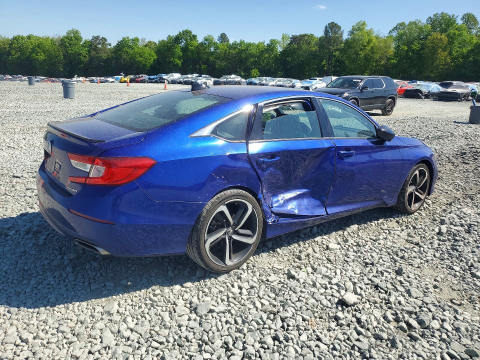 Продажа на аукционе авто 2021 Honda Accord, vin: 1HGCV1F35MA007341, номер лота: 49863186