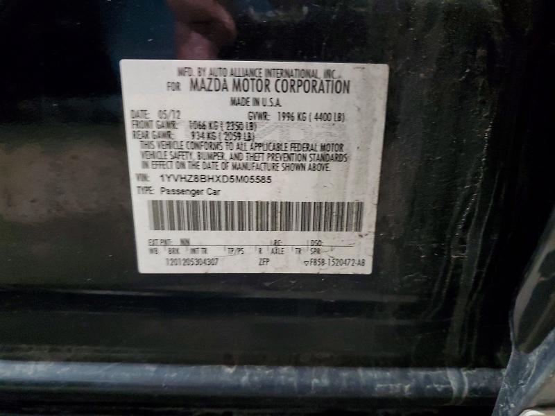 Продаж на аукціоні авто 2013 Mazda 6, vin: 1YVHZ8BHXD5M05585, номер лоту: 51759296