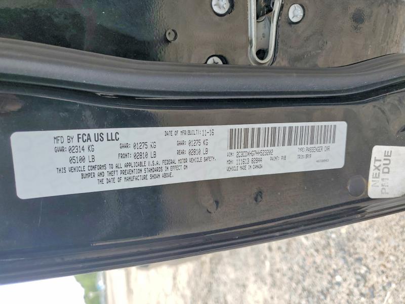 Продажа на аукционе авто 2017 Dodge Charger, vin: 2C3CDXHG7HH523202, номер лота: 49243746