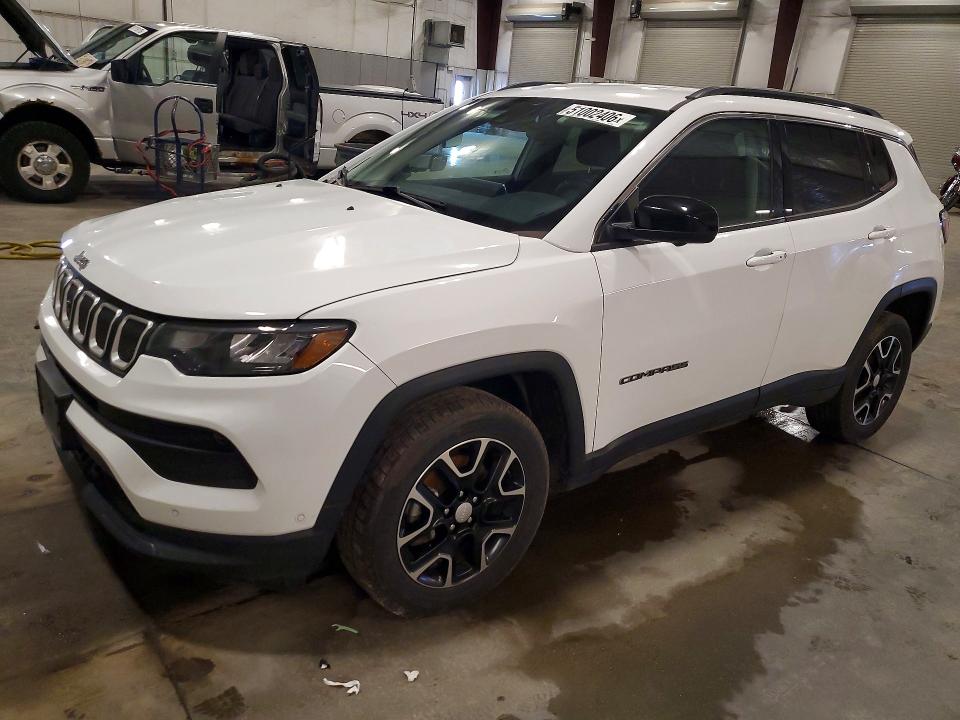 Aukcja sprzedaży 2022 Jeep Compass, vin: 3C4NJDBB2NT118800, numer aukcji: 51002406