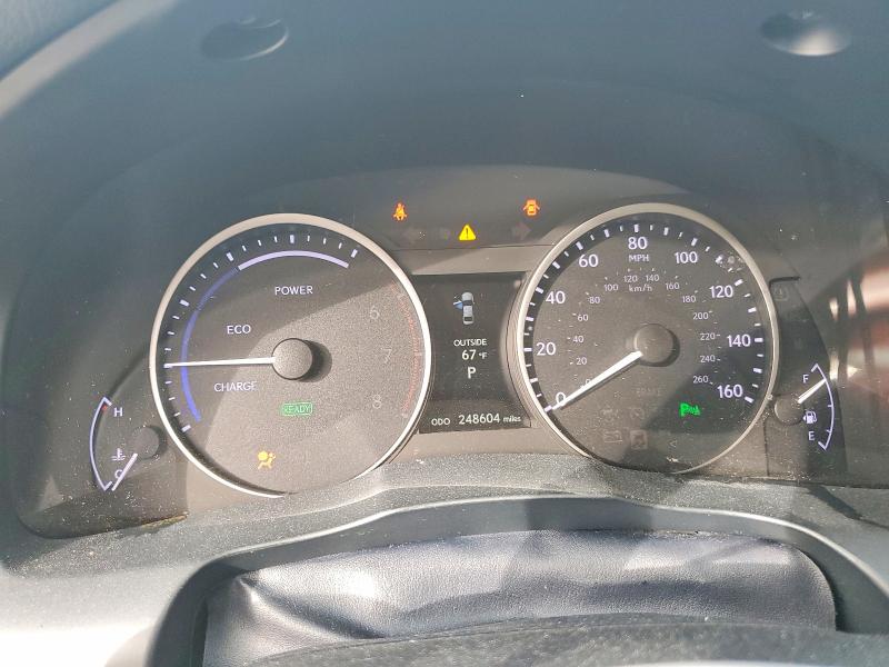 47901296 :رقم المزاد ، JTHBW1GG8D2033725 vin ، 2013 Lexus Es 300h مزاد بيع