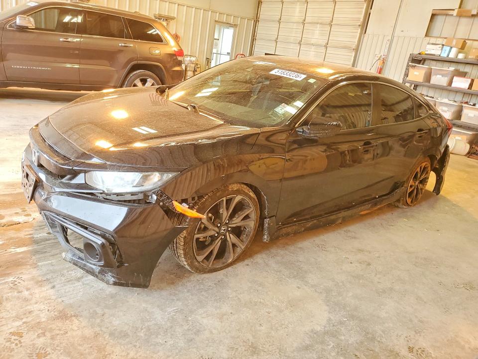 Продаж на аукціоні авто 2021 Honda Civic, vin: 2HGFC2F8XMH551100, номер лоту: 51833236