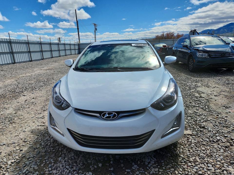 2015 Hyundai Elantra მანქანა იყიდება აუქციონზე, vin: 5NPDH4AE5FH631480, აუქციონის ნომერი: 48652466
