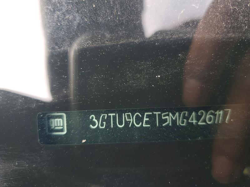 Aukcja sprzedaży 2021 Gmc Sierra, vin: 3GTU9CET5MG426117, numer aukcji: 74922465