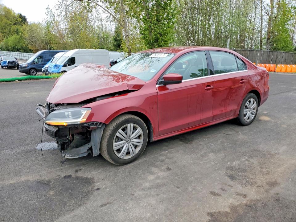 49980676 :رقم المزاد ، 3VW167AJ6HM261061 vin ، 2017 Volkswagen Jetta مزاد بيع