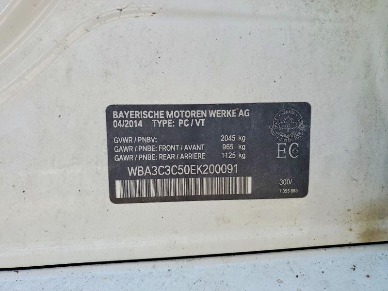Продажа на аукционе авто 2014 Bmw 320, vin: WBA3C3C50EK200091, номер лота: 49608766