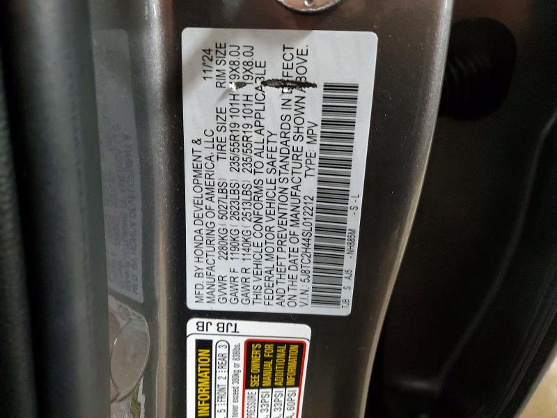 Продаж на аукціоні авто 2025 Acura Rdx, vin: 5J8TC2H44SL012212, номер лоту: 48097776