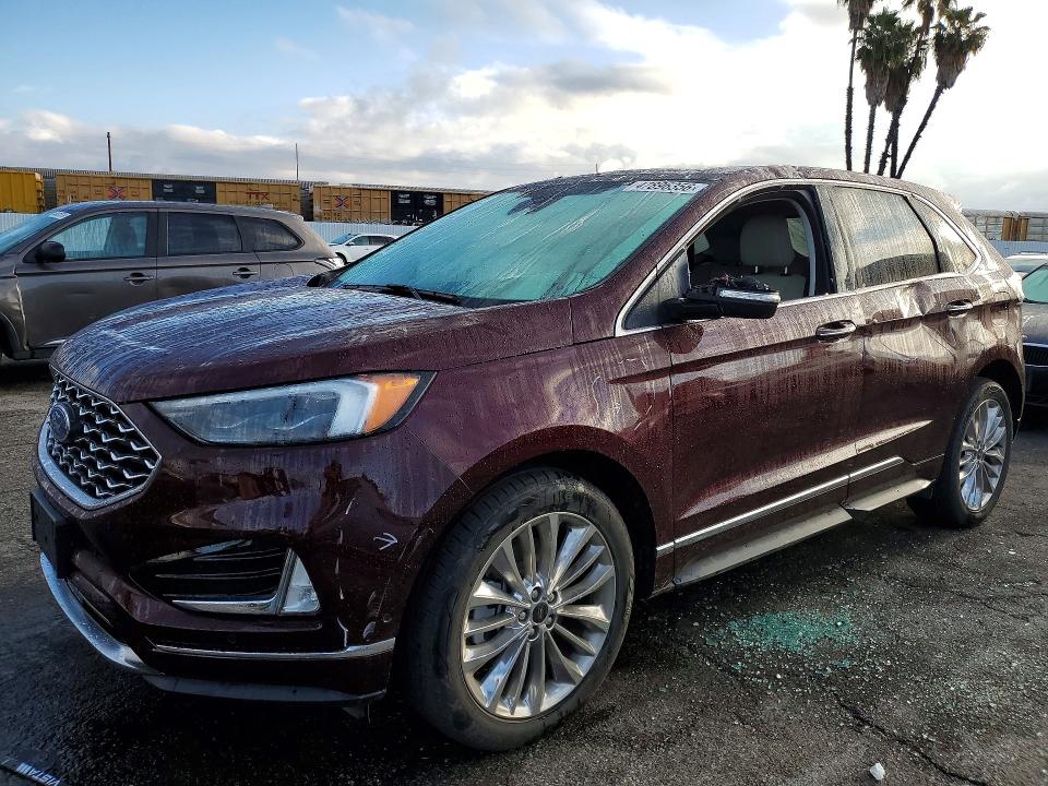 47896356 :رقم المزاد ، 2FMPK4K94NBA04274 vin ، 2022 Ford Edge مزاد بيع