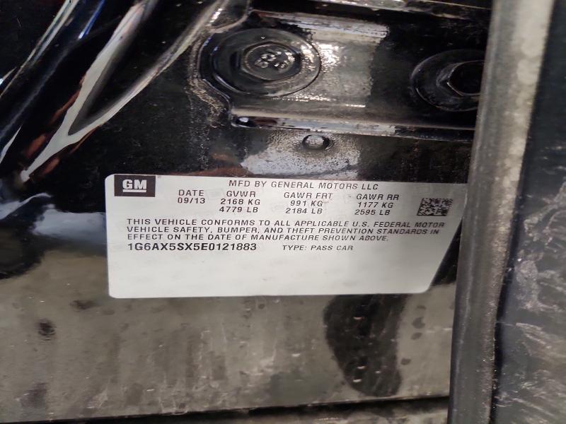 Aukcja sprzedaży 2014 Cadillac Cts, vin: 1G6AX5SX5E0121883, numer aukcji: 48788446
