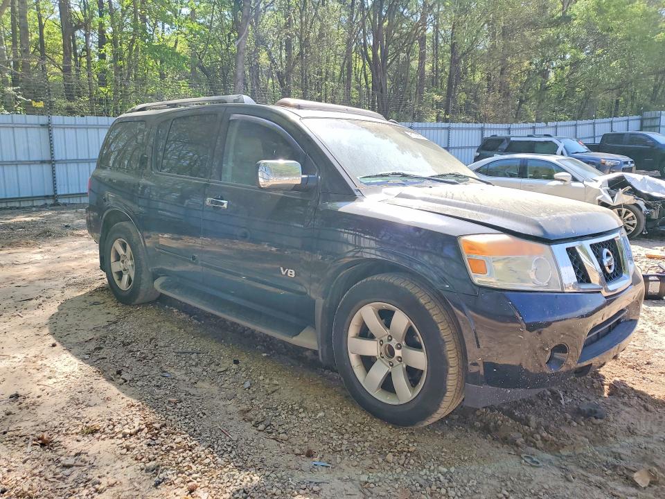 2008 Nissan Armada მანქანა იყიდება აუქციონზე, vin: 5N1BA08D28N615611, აუქციონის ნომერი: 48138976